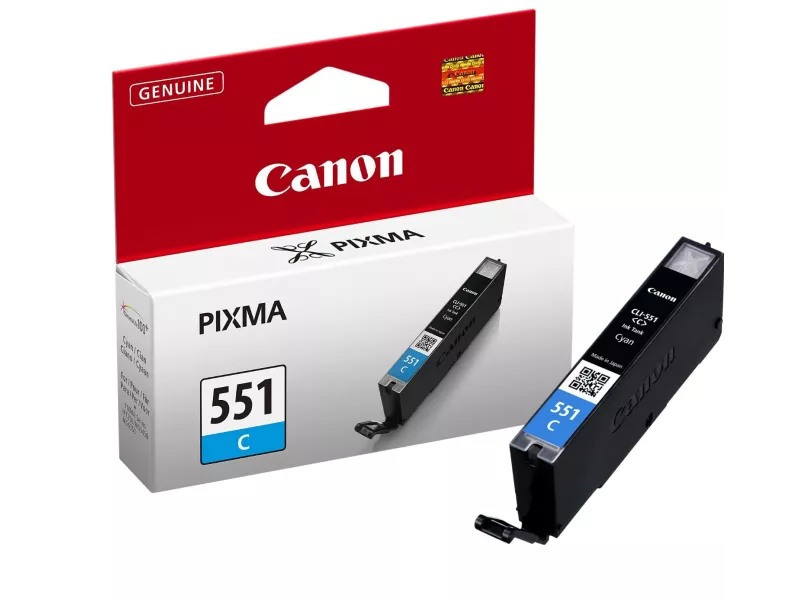 Cartuccia Originale Canon CLI-551C 6509B001 (Ciano 304 pagine)
