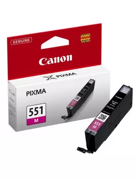 Cartuccia Originale Canon CLI-551M 6510B001 (Magenta 298 pagine)