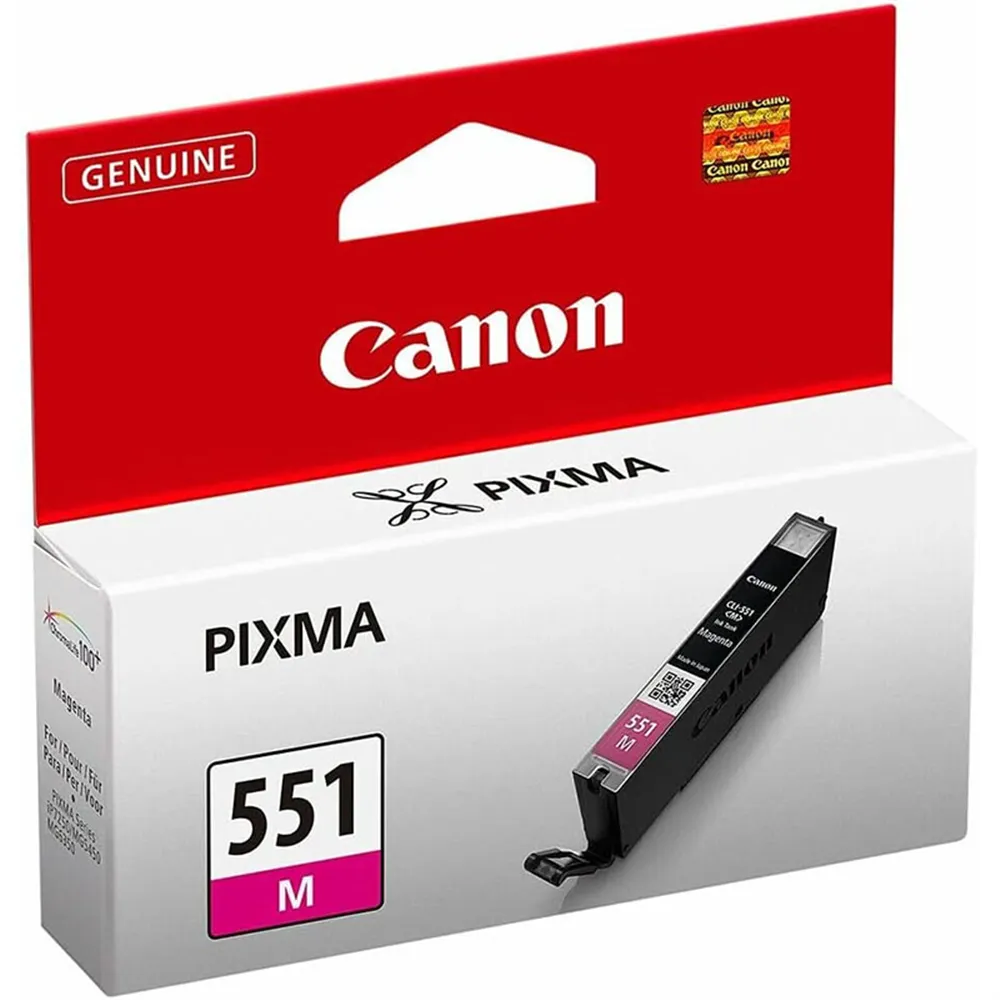 Cartuccia Originale Canon CLI-551M 6510B001 (Magenta 298 pagine)