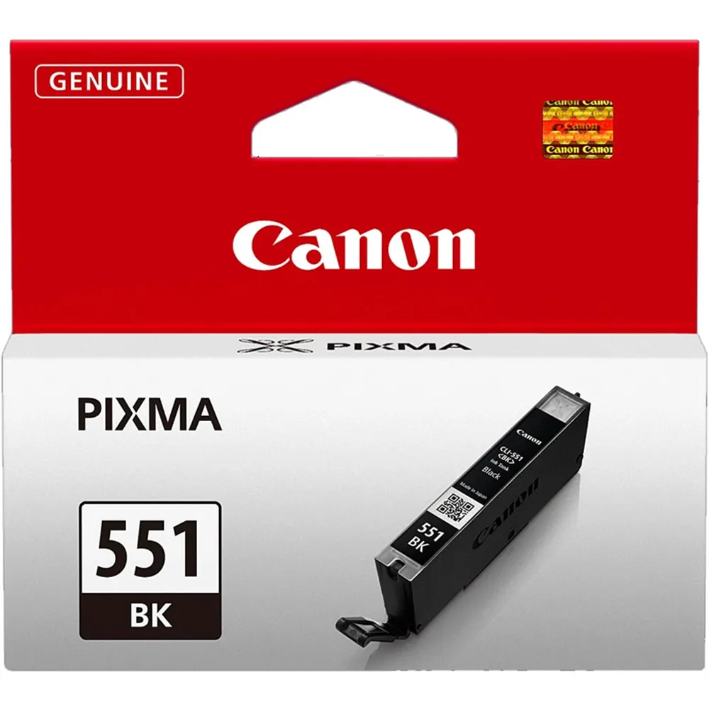 Cartuccia Originale Canon CLI-551BK 6508B001 (Nero 1105 pagine)