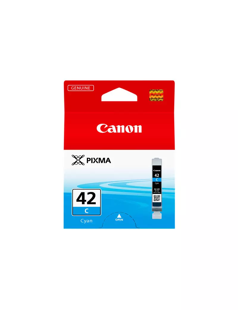 Cartuccia Originale Canon CLI-42C 6385B001 (Ciano 600 pagine)