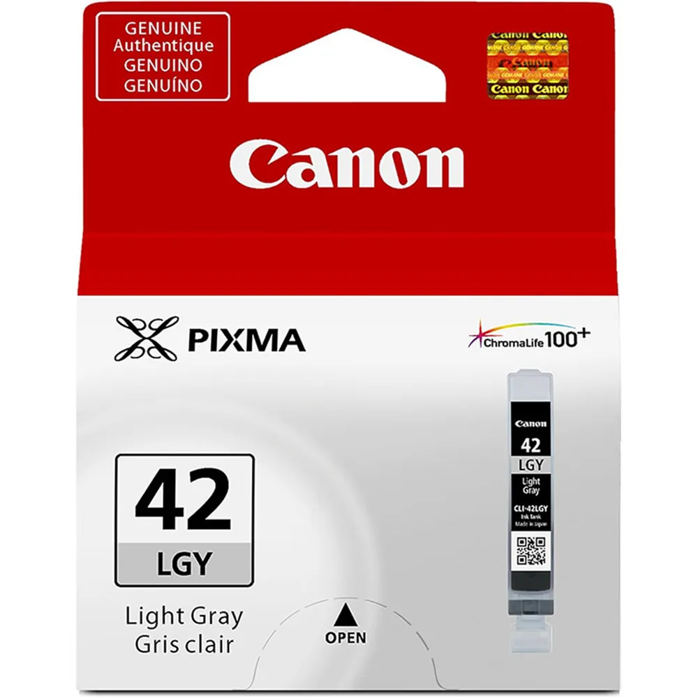 Cartuccia Originale Canon CLI-42LGY 6391B001 (Grigio Chiaro 835 pagine)