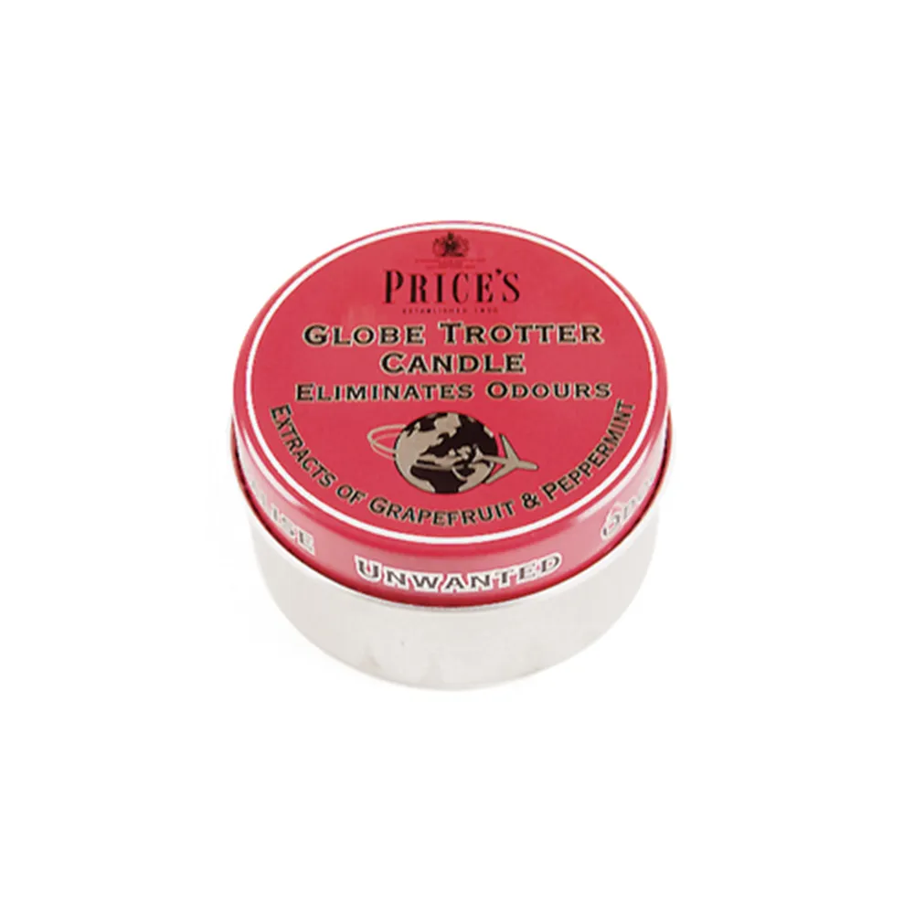 Candela in Lattina Price's - Globetrotter (Grapefruit & Peppermint)