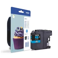 Cartuccia Originale Brother LC-123C (Ciano 600 pagine)