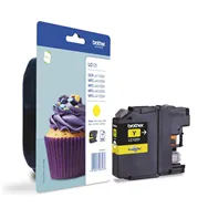 Cartuccia Originale Brother LC-123Y (Giallo 600 pagine)