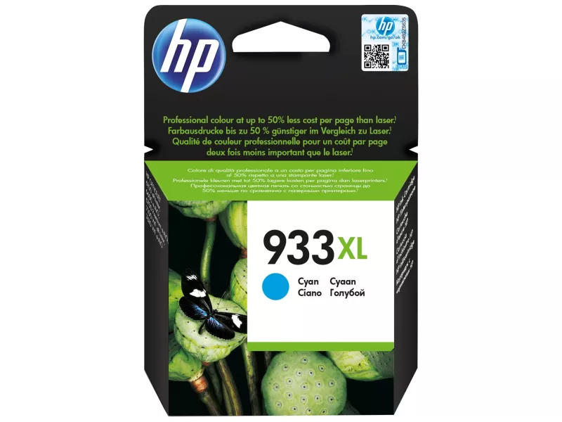 Cartuccia Originale HP CN054A 933XL (Ciano 825 pagine)