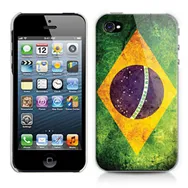 Cover Bandiera Brasile per iPhone 5 5S