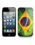 Cover Bandiera Brasile per iPhone 5 5S