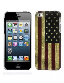 Cover Bandiera U.S.A. Used per iPhone 5 5S