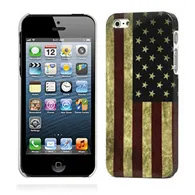 Cover Bandiera U.S.A. Used per iPhone 5 5S