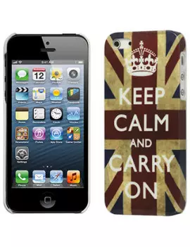 Cover Bandiera U.K. Keep Calm per iPhone 5 5S