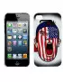Cover Bandiera U.S.A. Face per iPhone 5 5S