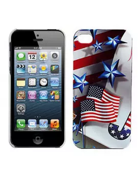 Cover Bandiera U.S.A. Stelle e Strisce per iPhone 5 5S