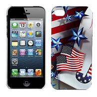 Cover Bandiera U.S.A. Stelle e Strisce per iPhone 5 5S