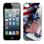 Cover Bandiera U.S.A. Stelle e Strisce per iPhone 5 5S