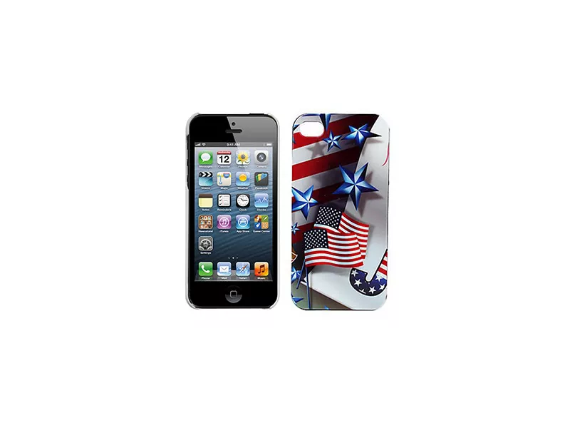 Cover Bandiera U.S.A. Stelle e Strisce per iPhone 5 5S Cover Bandiera U.S.A. Stelle e Strisce per iPhone 5 5S