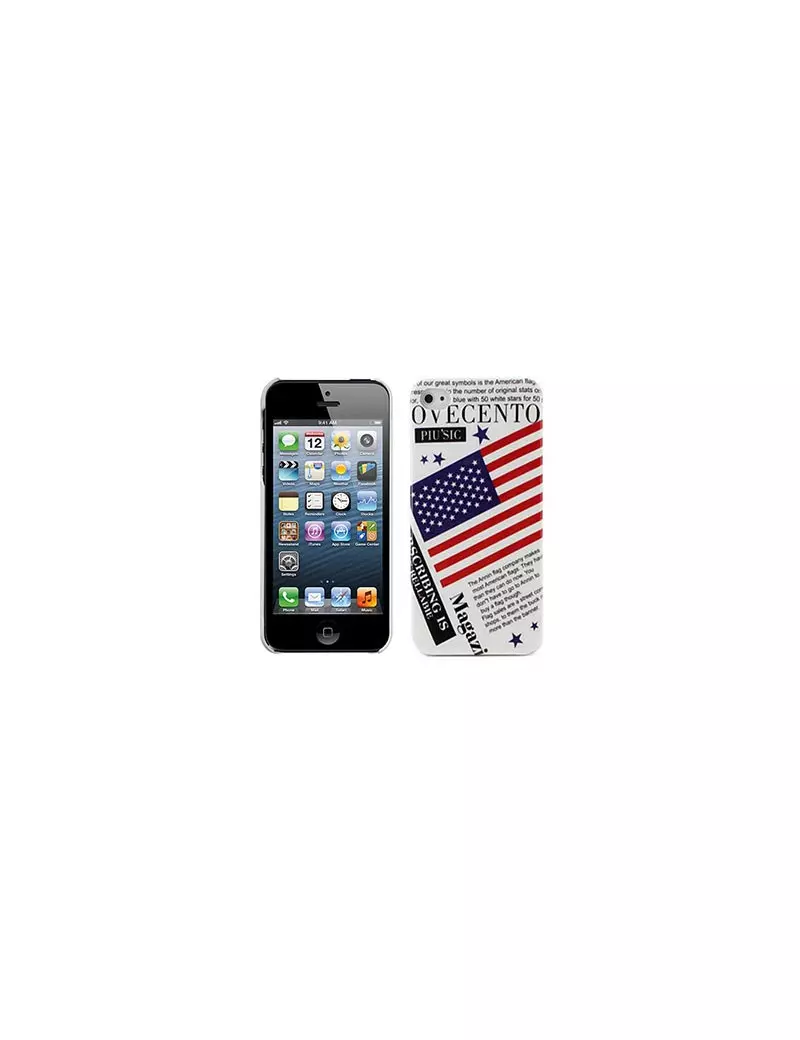 Cover Bandiera U.S.A. Stampa per iPhone 5 5S