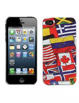 Cover Bandiera Mixed Flags per iPhone 5 5S