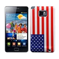 Cover Bandiera U.S.A. per Samsung Galaxy S2