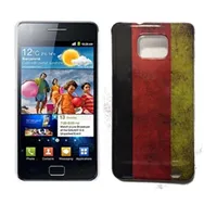 Cover Bandiera Germania Used per Samsung Galaxy S2