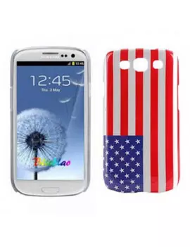 Cover Bandiera U.S.A. per Samsung Galaxy S3 i9300