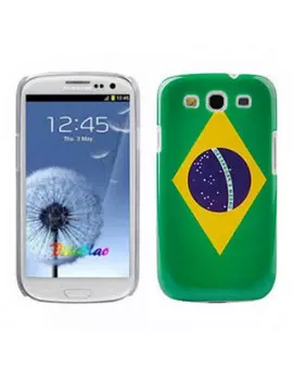 Cover Bandiera Brasile per Samsung Galaxy S3 i9300