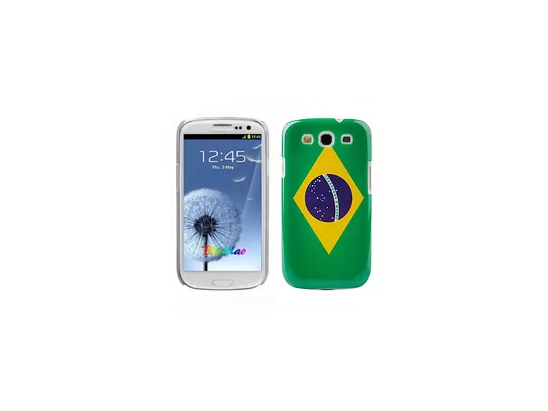 Cover Bandiera Brasile per Samsung Galaxy S3 i9300 Cover Bandiera Brasile per Samsung Galaxy S3 i9300