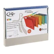 Cartelle Sospese Linea Joker Bertesi - Cassetto - 39 cm - V (Assortiti Conf. 10)