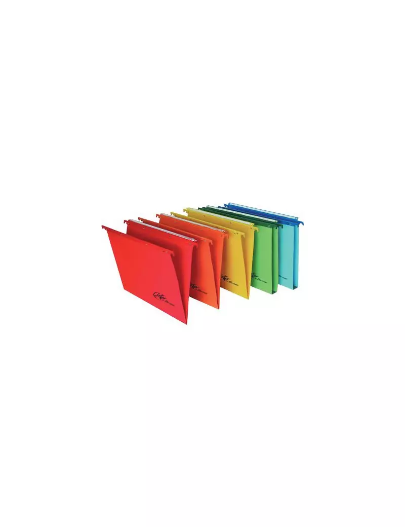 Cartelle Sospese Linea Joker Bertesi - Cassetto - 39 cm - V (Assortiti Conf. 10) Cartelle Sospese Linea Joker Bertesi - Cassetto - 39 cm - V (Assortiti Conf. 10)