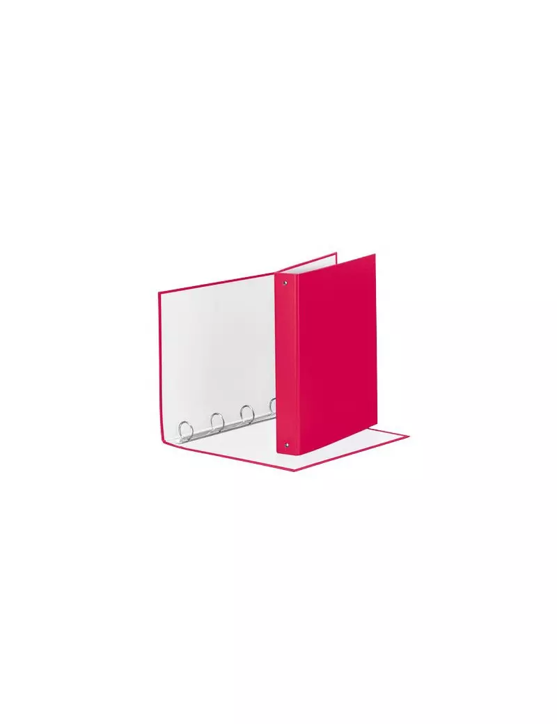 Raccoglitore Meeting Esselte - A4 Maxi - 4 Anelli Tondi Ø30 mm - Dorso 4 cm - 395792900 (Rosa) Raccoglitore Meeting Esselte - A4 Maxi - 4 Anelli Tondi Ø30 mm - Dorso 4 cm - 395792900 (Rosa)