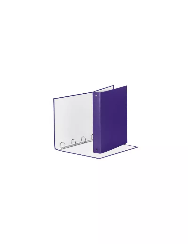 Raccoglitore Meeting Esselte - A4 Maxi - 4 Anelli Tondi Ø30 mm - Dorso 4 cm - 395792950 (Lilla) Raccoglitore Meeting Esselte - A4 Maxi - 4 Anelli Tondi Ø30 mm - Dorso 4 cm - 395792950 (Lilla)