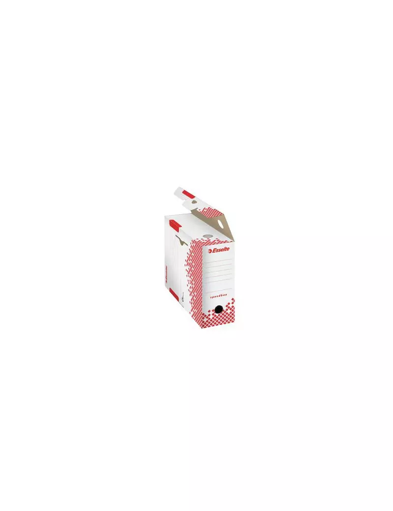 Scatola Archivio Speedbox Esselte - Dorso 10 - 25x35 cm - 623908 (Bianco Conf. 25) Scatola Archivio Speedbox Esselte - Dorso 10 - 25x35 cm - 623908 (Bianco Conf. 25)