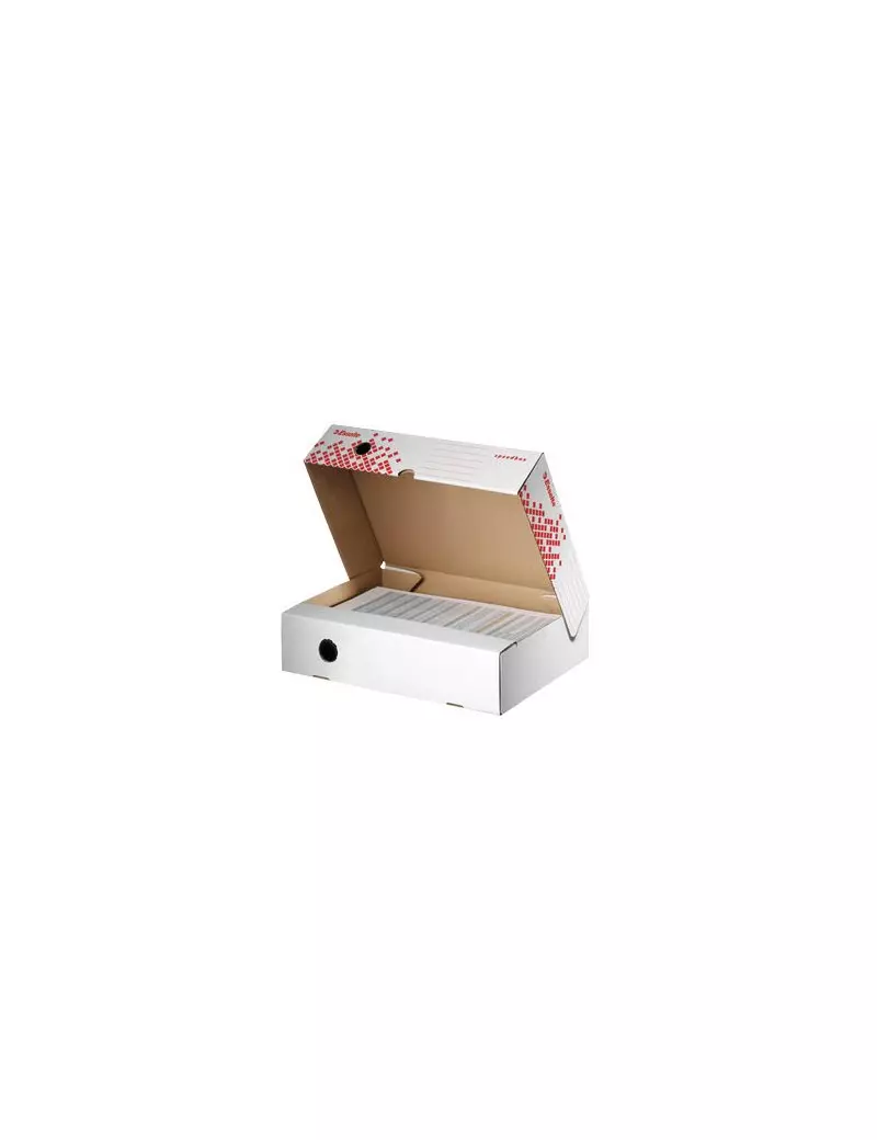 Scatola Archivio Speedbox Esselte - Dorso 8 - 25x35 cm - 623910 (Bianco Conf. 20)