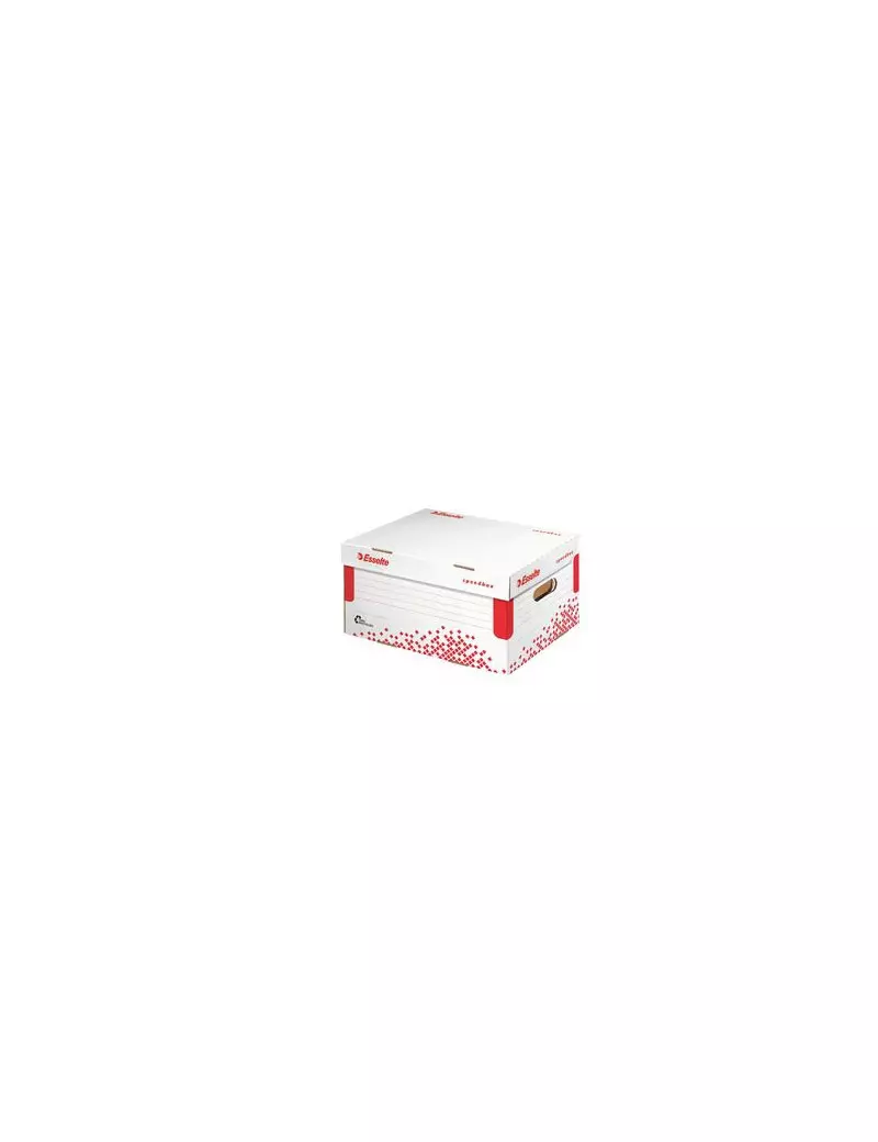 Scatola Archivio Speedbox Esselte - 25,2x19,3x35,5 cm - 623911 (Bianco Conf. 15)