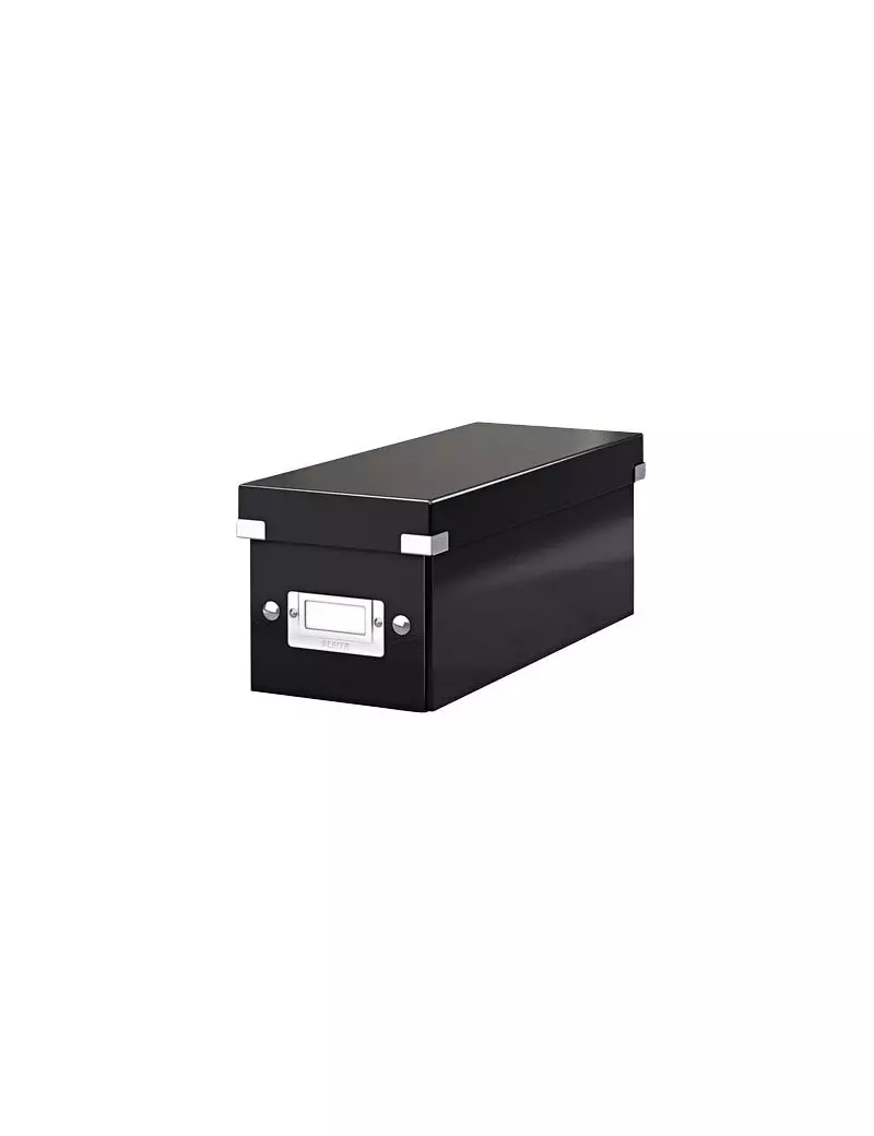 Scatola Archivio CD Click & Store Leitz - 14,3x35,2x14,7 cm - 60410095 (Nero) Scatola Archivio CD Click & Store Leitz - 14,3x35,2x14,7 cm - 60410095 (Nero)