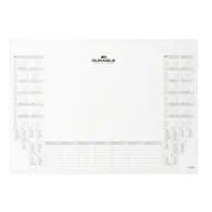 Blocco per Sottomano Durable - 57x41 cm - 7292-02 (Bianco)