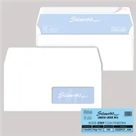 Buste Commerciali per Stampa Laser Pigna - con Finestra e Strip - 11x23 cm - 90 g - 0220921 (Bianco Conf. 500)