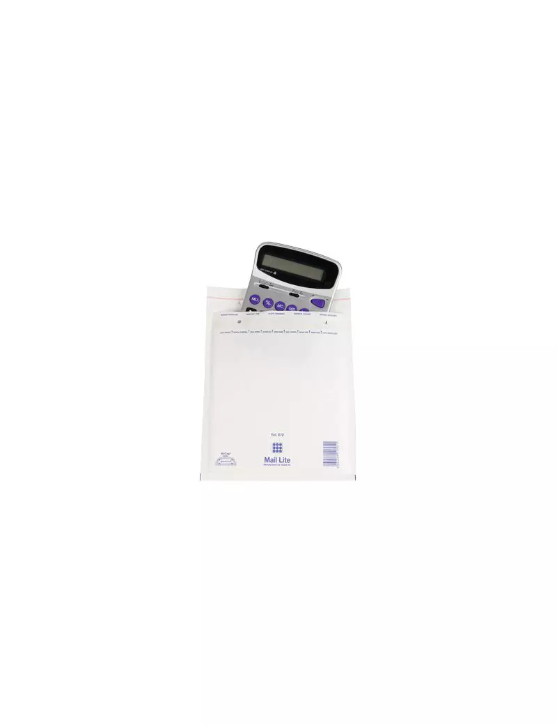Busta Imbottita a Bolle d'Aria Sealed Air - 24x33 cm - 100405584 (Bianco Conf. 10) Busta Imbottita a Bolle d'Aria Sealed Air - 24x33 cm - 100405584 (Bianco Conf. 10)