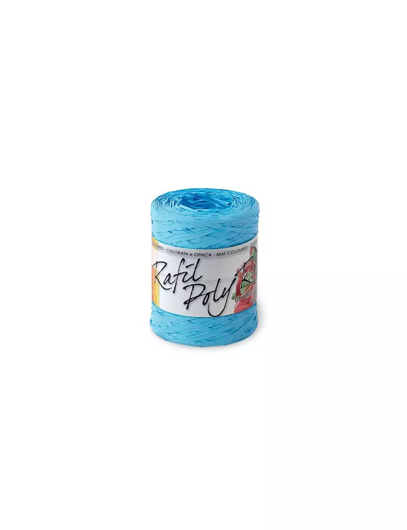 Rocca Rafia 6802 Brizzolari - 5 mm x 200 m - 01003706 (Azzurro) Rocca Rafia 6802 Brizzolari - 5 mm x 200 m - 01003706 (Azzurro)