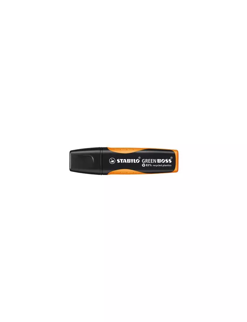 Evidenziatore Green Boss Stabilo - 6070/54 (Arancione Conf. 10) Evidenziatore Green Boss Stabilo - 6070/54 (Arancione Conf. 10)