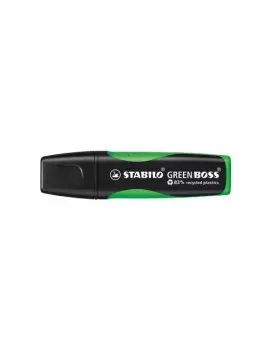 Evidenziatore Green Boss Stabilo - 6070/33 (Verde Conf. 10)
