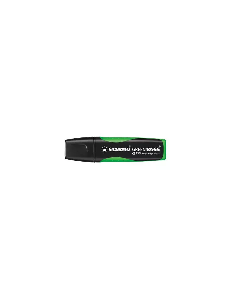 Evidenziatore Green Boss Stabilo - 6070/33 (Verde Conf. 10)