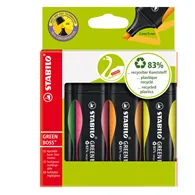 Evidenziatore Green Boss Stabilo - 6070/4 (Assortiti Conf. 4)