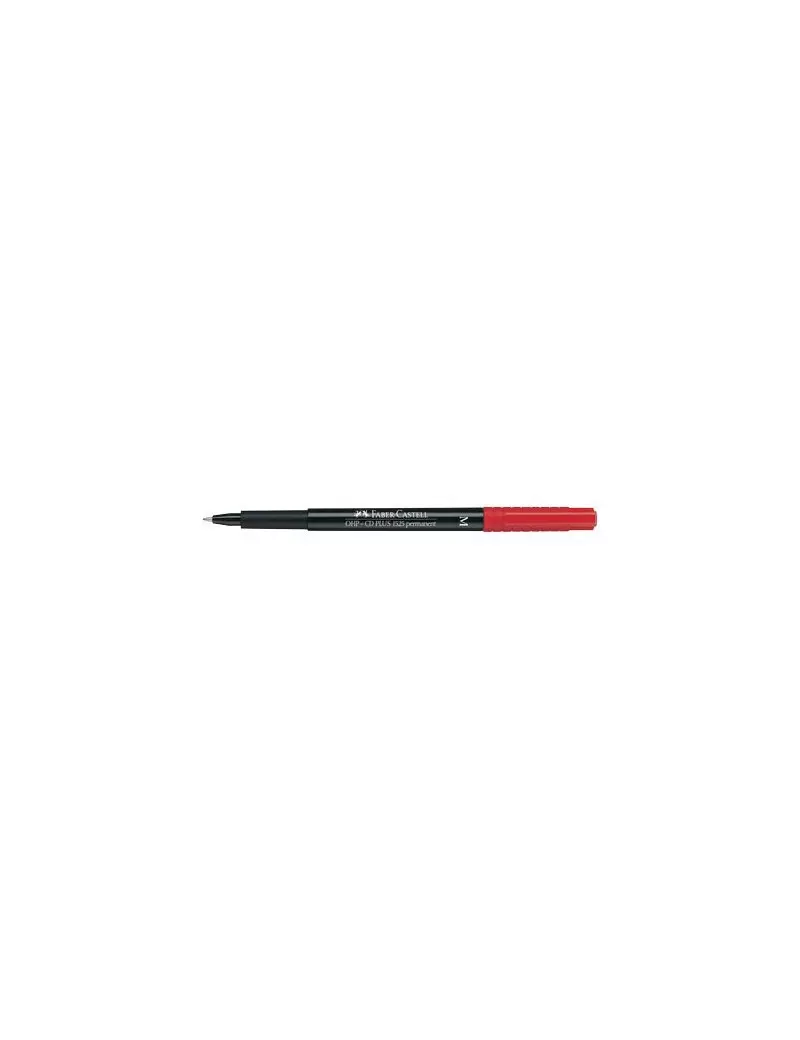Marcatore Permanente Multimark Faber Castell - 0,4 mm - 152321 (Rosso Conf. 10)