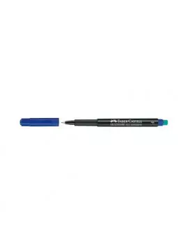 Marcatore Permanente Multimark Faber Castell - 0,4 mm - 152351 (Blu Conf. 10)