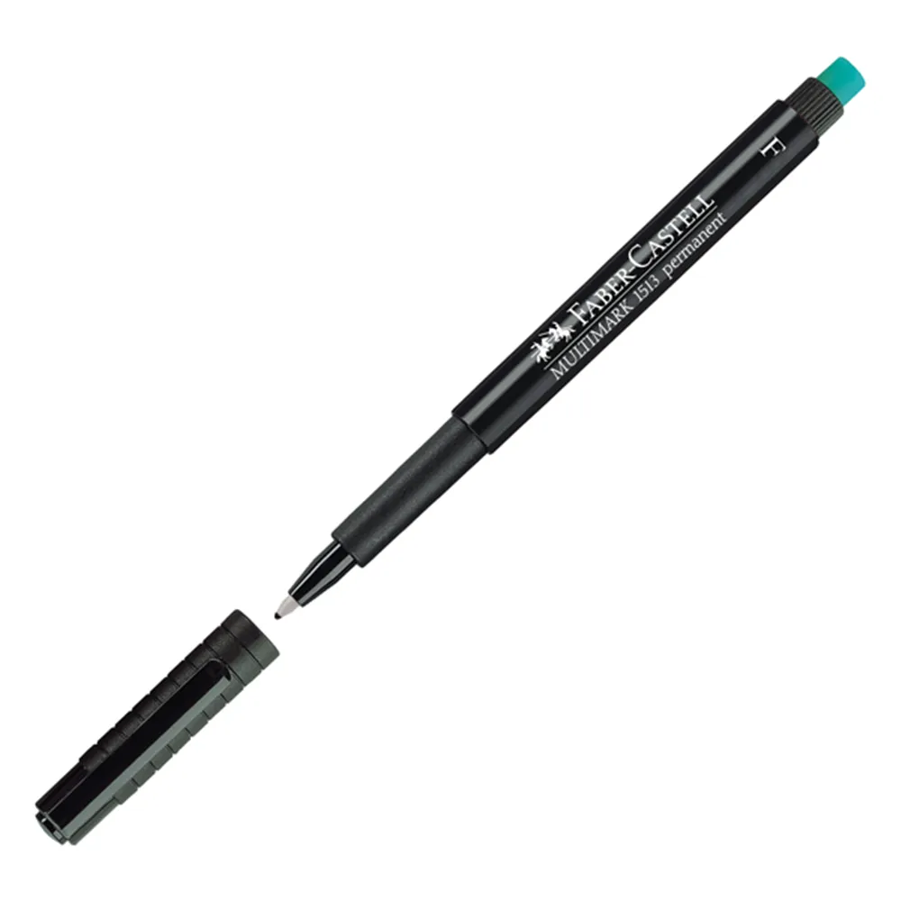 Marcatore Permanente Multimark Faber Castell - 0,6 mm - 151399 (Nero Conf. 10)