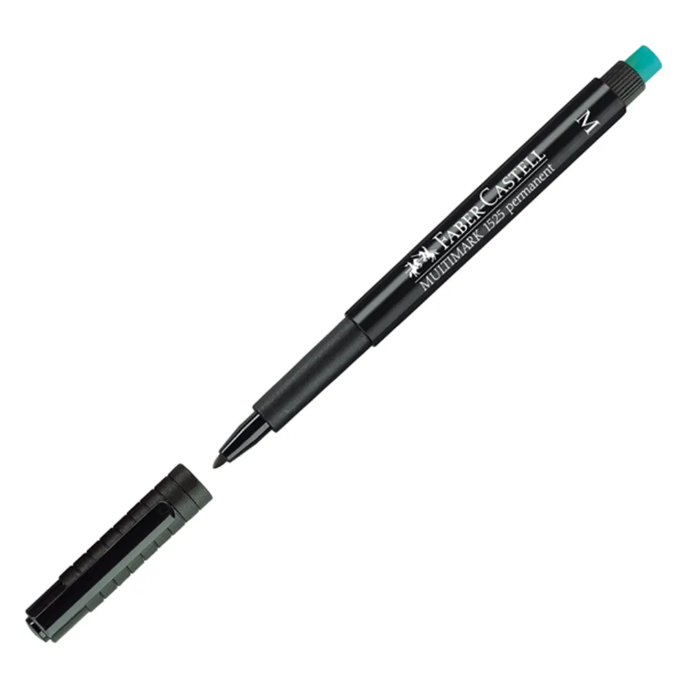 Marcatore Permanente Multimark Faber Castell - 1,0 mm - 152599 (Nero Conf. 10)