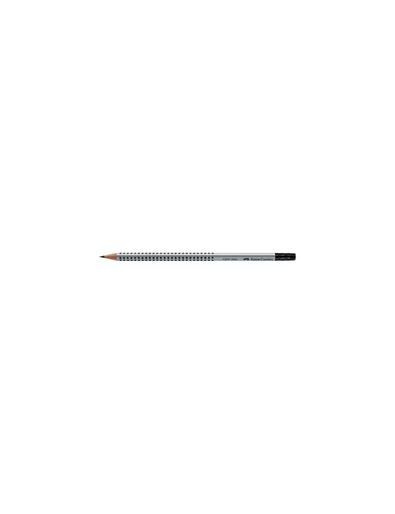 Matita Grip 2001 Faber Castell - Con Gommino - HB - 1172HB (Conf. 12) Matita Grip 2001 Faber Castell - Con Gommino - HB - 1172HB (Conf. 12)