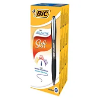Penna a Sfera a Scatto Atlantis 1.0 Metal Clip Bic - 1 mm - 902133 (Nero Conf. 12)