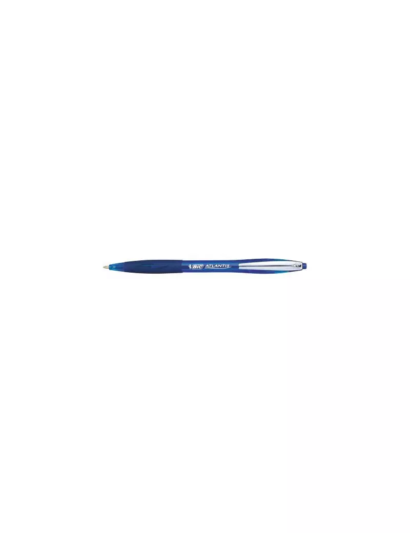 Penna a Sfera a Scatto Atlantis 1.0 Metal Clip Bic - 1 mm - 902133 (Nero Conf. 12) Penna a Sfera a Scatto Atlantis 1.0 Metal Clip Bic - 1 mm - 902133 (Nero Conf. 12)